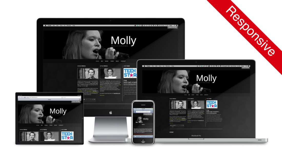 molly hocking winner of the voice 2019 responsive website design